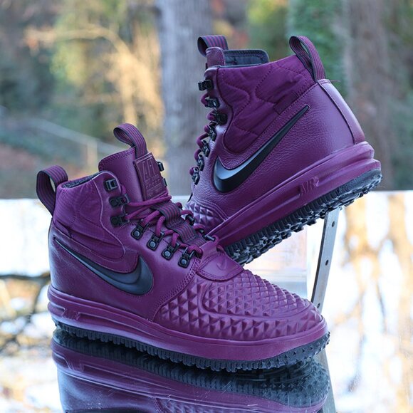 Nike Lunar Force 1 Duckboot Burgundy - Picture 3 of 15